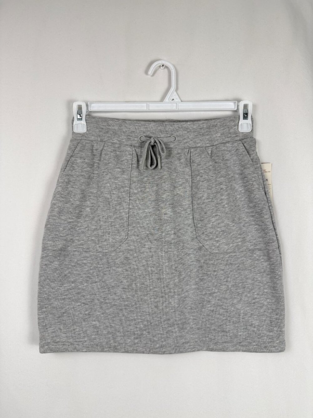 🔥3 for $25🔥iyla Womens Athleisure French Terry Skort Heather Grey XS M